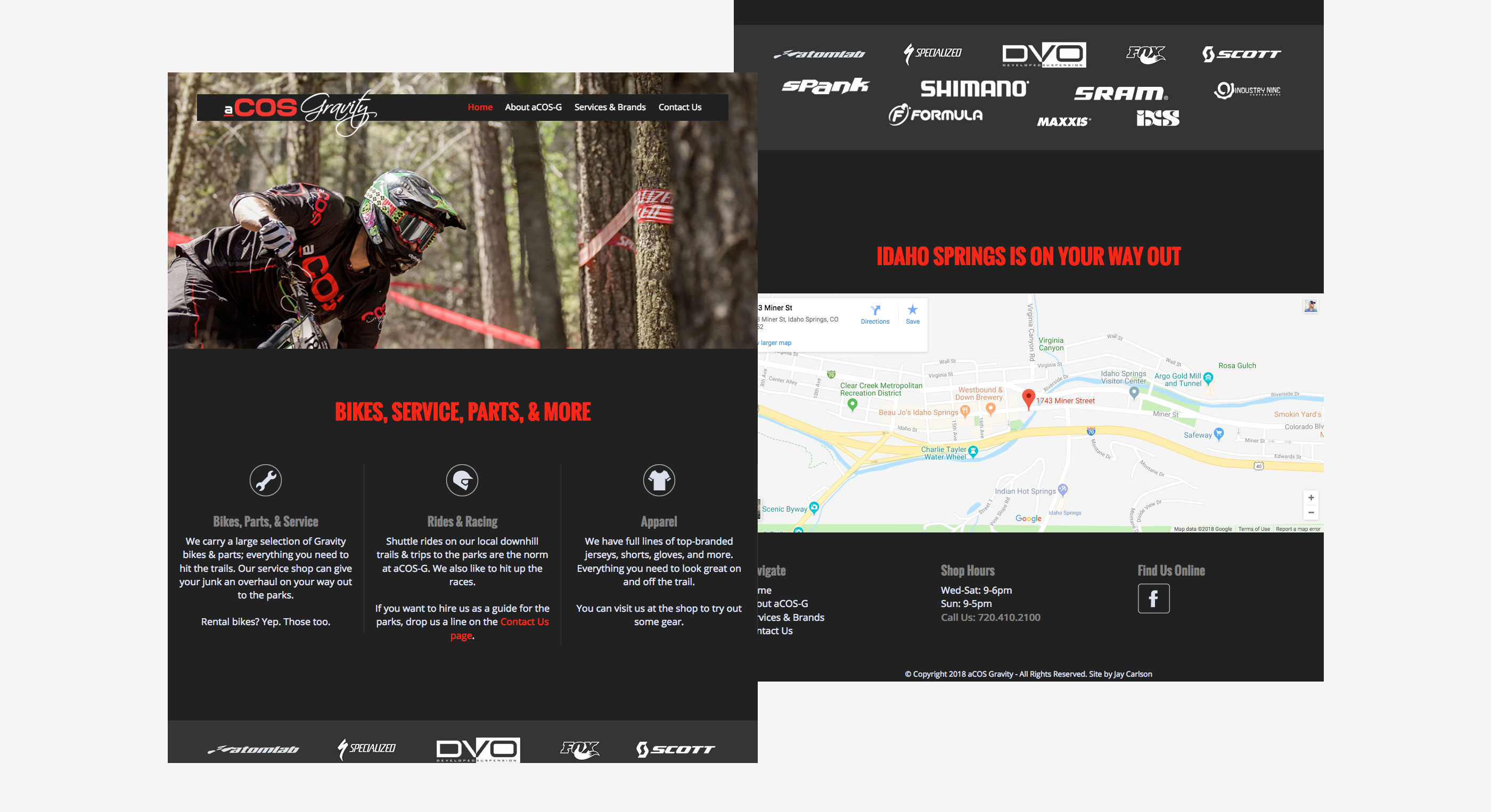 aCOS Gravity homepage